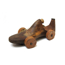 Drewniana dekoracja Vintage Prawidło Auto 30cm